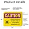 Signmission Radiation & Laser Sign, 18 in H x 24 in W, Vinyl Decal, Rectangle OS-2PACK-CR-D-1824-L-10146 - alternate 4